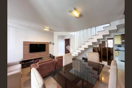 Sala de apartamento à venda com 2 quartos, 240m² em Granja Julieta, São Paulo