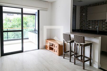 Sala de apartamento para alugar com 1 quarto, 45m² em Jardim Santo Amaro, São Paulo