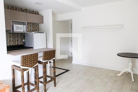 Sala de apartamento para alugar com 1 quarto, 45m² em Jardim Santo Amaro, São Paulo