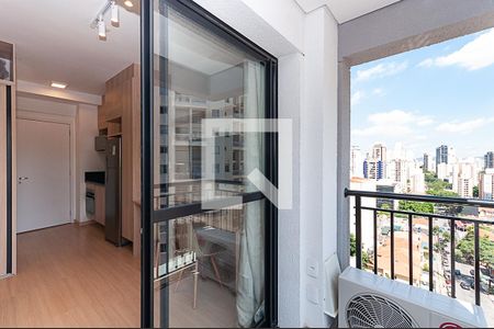 Apartamento para alugar com 25m², 1 quarto e sem vagaVaranda