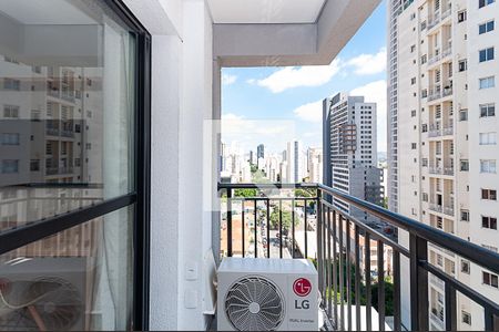 Apartamento para alugar com 25m², 1 quarto e sem vagaVaranda