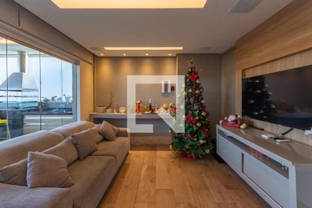 Sala de TV de apartamento à venda com 5 quartos, 180m² em Santa Amelia, Belo Horizonte