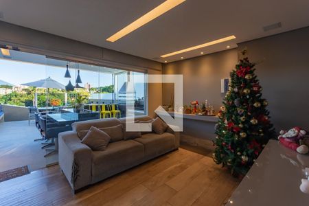 Sala de TV de apartamento à venda com 5 quartos, 180m² em Santa Amelia, Belo Horizonte