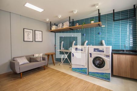 Apartamento para alugar com 37m², 2 quartos e 1 vaga Apartamento para alugar com 37m², 2 quartos e 1 vagaLavanderia