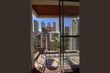 Varanda da Sala de apartamento para alugar com 3 quartos, 102m² em Vila Andrade, São Paulo