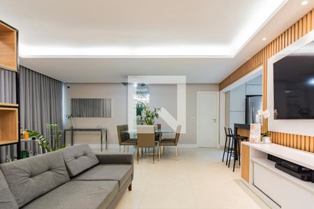 Sala de TV de apartamento para alugar com 3 quartos, 129m² em Buritis, Belo Horizonte