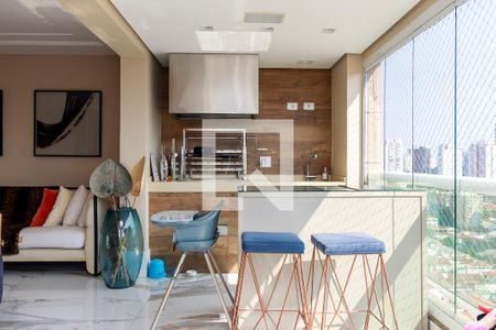 Apartamento à venda com 131m², 3 quartos e 3 vagasSala - Varanda