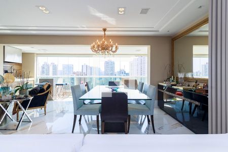 Sala de apartamento à venda com 3 quartos, 131m² em Cidade Monções, São Paulo