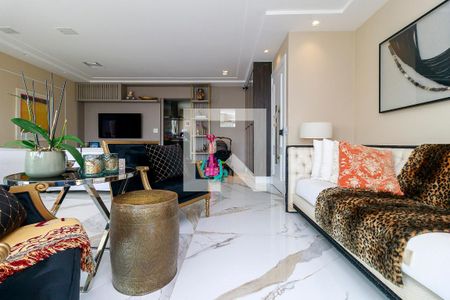 Sala de apartamento à venda com 3 quartos, 131m² em Cidade Monções, São Paulo