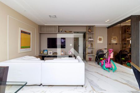 Sala de apartamento à venda com 3 quartos, 131m² em Cidade Monções, São Paulo