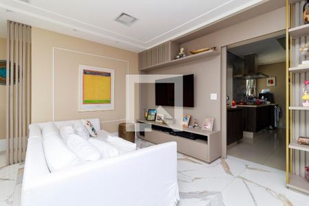 Sala de apartamento à venda com 3 quartos, 131m² em Cidade Monções, São Paulo