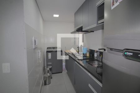 Cozinha e Área de Serviço de apartamento para alugar com 2 quartos, 45m² em Mato Grande, Canoas
