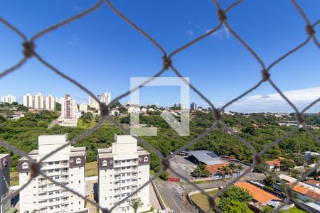 Vista da varanda de apartamento para alugar com 3 quartos, 84m² em Mansões Santo Antônio, Campinas