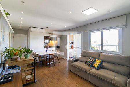 Sala de apartamento para alugar com 3 quartos, 84m² em Mansões Santo Antônio, Campinas