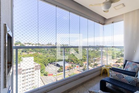 Varanda gourmet de apartamento para alugar com 3 quartos, 84m² em Mansões Santo Antônio, Campinas