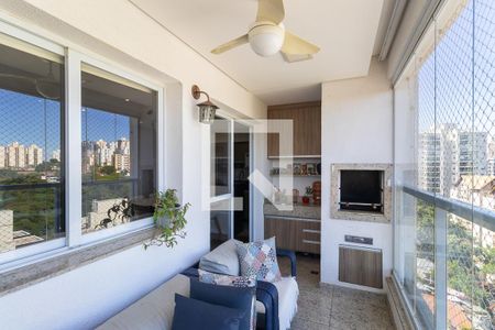 Varanda gourmet de apartamento para alugar com 3 quartos, 84m² em Mansões Santo Antônio, Campinas