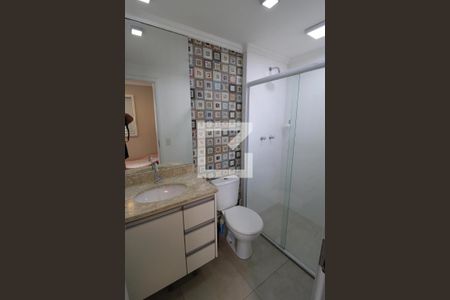 Banheiro da Suíte de apartamento para alugar com 3 quartos, 73m² em Vila Andrade, São Paulo