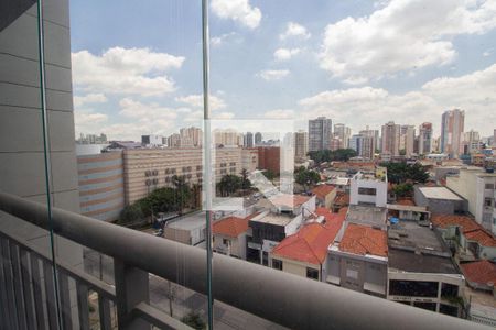 Vista da varanda de kitnet/studio à venda com 1 quarto, 35m² em Cidade Mãe do Céu, São Paulo