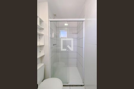 Banheiro da Suíte de apartamento à venda com 1 quarto, 30m² em Brás, São Paulo