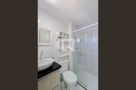 Banheiro da Suíte de apartamento à venda com 1 quarto, 30m² em Brás, São Paulo