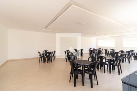 Apartamento para alugar com 45m², 2 quartos e 1 vagaÁrea comum - Salão de festas