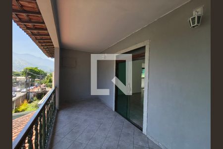 Varanda da Sala de casa para alugar com 3 quartos, 115m² em Freguesia de Jacarepaguá, Rio de Janeiro