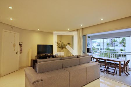 Sala  de apartamento para alugar com 3 quartos, 128m² em Nova Petrópolis, São Bernardo do Campo