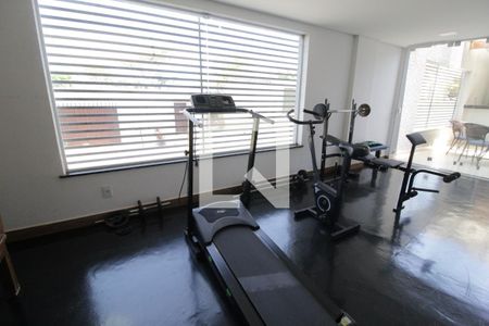 Área comum - Academia de apartamento para alugar com 2 quartos, 61m² em Aclimação, Uberlândia