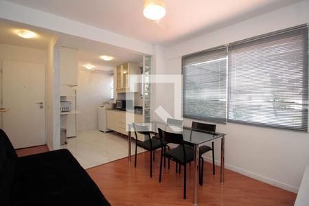 Sala  de apartamento à venda com 1 quarto, 40m² em Sumaré, São Paulo