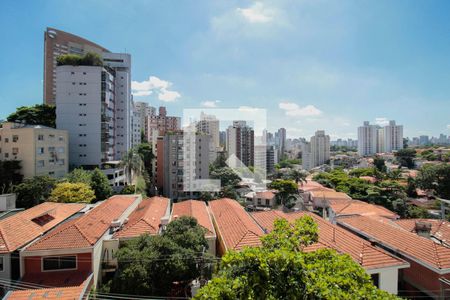 Vista do Quarto de apartamento para alugar com 1 quarto, 40m² em Sumaré, São Paulo