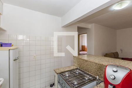 Cozinha de apartamento à venda com 2 quartos, 45m² em Jardim América, Belo Horizonte