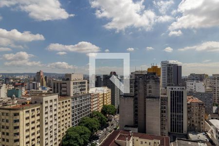Vista da Sala de apartamento para alugar com 1 quarto, 40m² em República, São Paulo