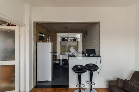 Sala de apartamento para alugar com 1 quarto, 40m² em República, São Paulo