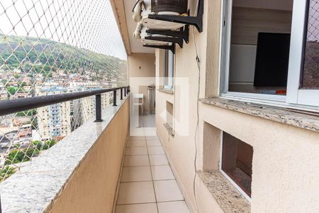 Varanda da Sala de apartamento à venda com 3 quartos, 85m² em Santa Rosa, Niterói