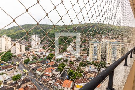 Varanda da Sala - Vista de apartamento à venda com 3 quartos, 85m² em Santa Rosa, Niterói