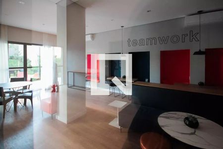 Studio para alugar com 28m², 1 quarto e sem vaga Studio para alugar com 28m², 1 quarto e sem vagaÁrea comum - Salão de festas