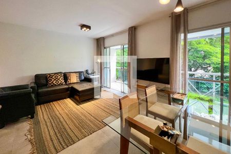 Apartamento para alugar com 60m², 1 quarto e 2 vagasSala