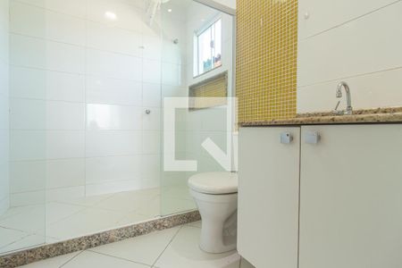 Casa para alugar com 90m², 2 quartos e sem vagaDetalhe do Banheiro da Suíte