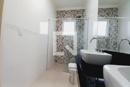 Casa para alugar com 150m², 3 quartos e 2 vagas Casa para alugar com 150m², 3 quartos e 2 vagasBanheiro da Suíte 3