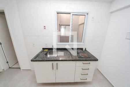 Quarto/Cozinha de apartamento para alugar com 1 quarto, 19m² em São Lucas, São Paulo