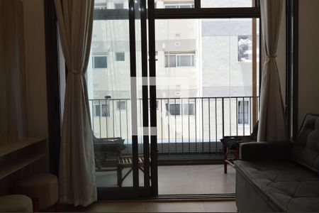 Varanda da Sala de kitnet/studio para alugar com 1 quarto, 24m² em Vila Mariana, São Paulo