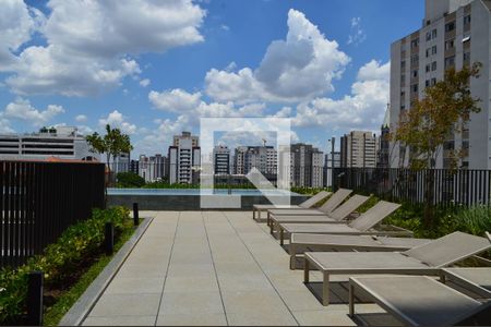 Studio para alugar com 24m², 1 quarto e sem vagaPiscina