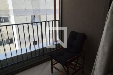 Varanda da Sala de kitnet/studio para alugar com 1 quarto, 24m² em Vila Mariana, São Paulo