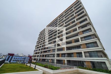 Studio para alugar com 24m², 1 quarto e sem vagaFachada do bloco