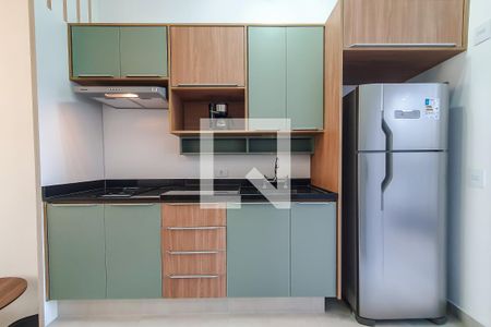 studio cozinha de kitnet/studio para alugar com 1 quarto, 24m² em Vila Mariana, São Paulo