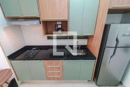 studio cozinha de kitnet/studio para alugar com 1 quarto, 24m² em Vila Mariana, São Paulo
