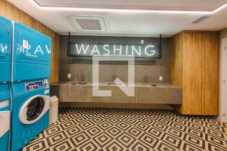 Studio para alugar com 24m², 1 quarto e sem vagaLavanderia