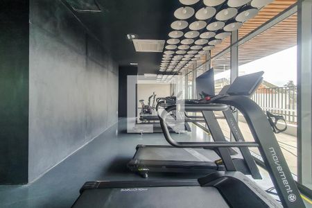 Studio para alugar com 24m², 1 quarto e sem vagaAcademia