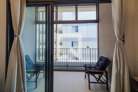 Studio para alugar com 24m², 1 quarto e sem vagastudio varanda