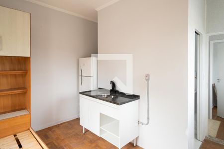 Quarto e Cozinha  de kitnet/studio para alugar com 1 quarto, 20m² em Anchieta, São Bernardo do Campo